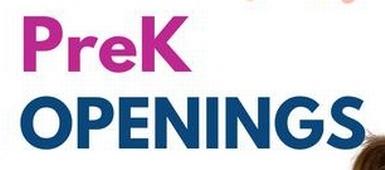 Webster CSD PreK Openings