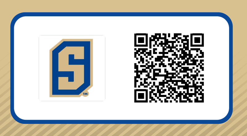 Scannable QR code for Once Upon a Mattress tickets.